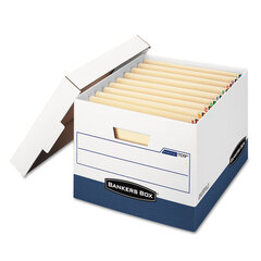 STOR/FILE� Maximum Strength Recycled Storage Boxes with Locking Lid