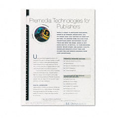 Fellowes&reg; Thermal Binding System Presentation Covers