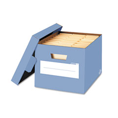 FEL6110402 - Bankers Box&reg; STOR/FILE&trade; Decorative Solid Storage Boxes