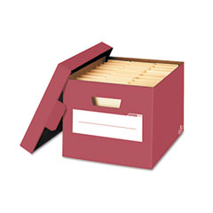 FEL6140402 - Bankers Box&reg; STOR/FILE&trade; Decorative Solid Storage Boxes
