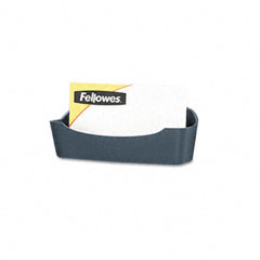 FEL75274 - Fellowes&reg; Plastic Partition Additions&trade; Business Card/Paper Clip Holder