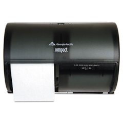 Compact� Coreless Double Roll Covered Bathroom Tissue Dispenser