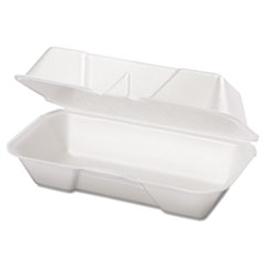 Foam Hinged Lid Snack Container