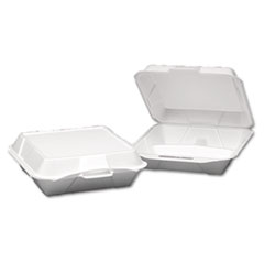 Foam Hinged Lid Carryout Containers