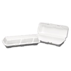 Foam Hinged Lid Snack Container