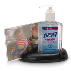 GOJ9600-DC1-BLK - GOJOPURELL&reg; Desk Caddy and PURELL&reg; Instant Hand Sanitizer