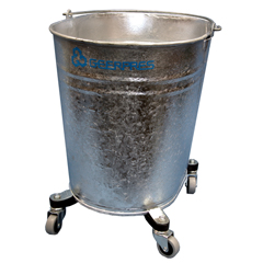 GPS2107 - GeerpresSeaway&reg; Galvanized Steel Oval Mop Bucket