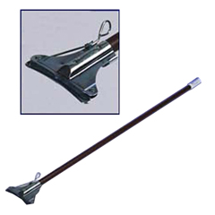 GPS4060-1 - GeerpresFeatherweight Vinyl Covered Aluminum Mop Handle With Electroplated Holder