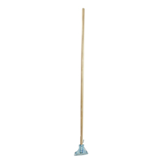 GPS4120-1 - GeerpresFeatherweight Wood Mop Handle With Elecroplated Holder