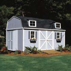 Berkley - 10' x 18' Storage Building With Floor Kit