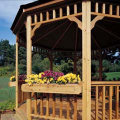 Gazebo Flower Box Kit