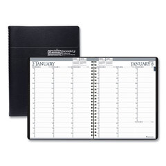 Buy Professional Planner Weekly Appointment Book Ruled For 15-Minute Appointments, One Week Per Spread