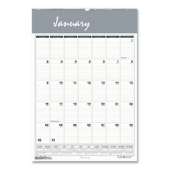 Buy One Month Per Page Wirebound Monthly Wall Calendar