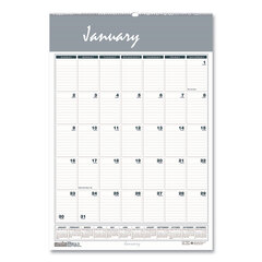 Buy One Month Per Page Wirebound Monthly Wall Calendar