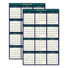 Buy Poster Style Reversible Yearly Wall Calendar