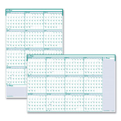 Buy Express Track Reversible/Erasable Yearly Wall Calendar