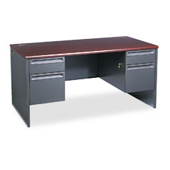 Buy HON 38000 Series Double Pedestal Desk