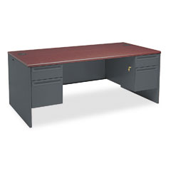 Buy HON 38000 Series Double Pedestal Desk