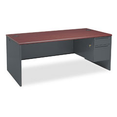 Buy HON 38000 Series Single Pedestal Desk for L Workstation