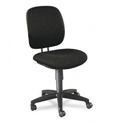 Black Fabric;Chairs;Comfortask Series;HON;Metal-Frame;Olefin;Pneumatic;Swivel/Tilt;Task;Task Chair;Upholstered