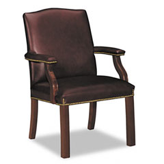 HON6572NSL62 - HON&reg; Jackson 6570 Series Leather Crest Back Guest Chair