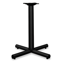 Single Column Steel X-Pedestal Base