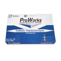 HSCDA-AP2846 - HospecoProWorks Polyethylene Apron
