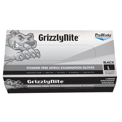 HSCGL-N105FL - HospecoBlackNite Nitrile Powder-Free Disposable Gloves