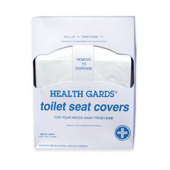 HSCHG-QTR-5M - HospecoHealth Gards&reg; Quarter-Fold Toilet Seat Covers