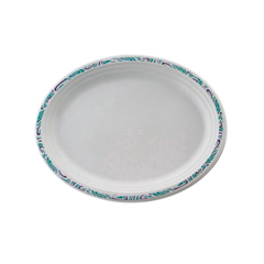 HUHPOTENT - Huhtamaki Chinet&reg; Premium Strength Paper Platter