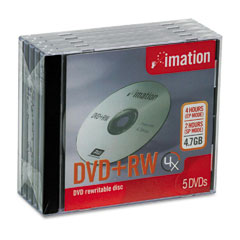 IMN16804 - imation&reg; DVD+RW Rewritable Disc