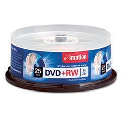 imation&reg; DVD+RW Rewritable Disc