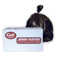 JAGRW2432X - Jaguar Plastics Cub Roll Commercial Can Liners