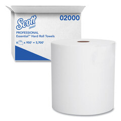 KCC02000 - Kimberly Clark Professional SCOTT&reg; 950 Ft. Hard Roll Towels