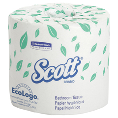 KCC05102 - Kimberly Clark Professional SCOTT&reg; 1-Ply Standard Roll Bathroom Tissue