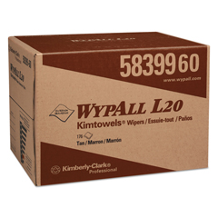 KCC58399 - Kimberly Clark Professional WYPALL* L20 Wipers in BRAG* Box