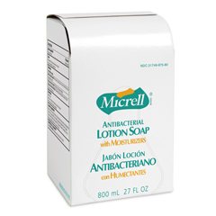 Micrell® Antibacterial Lotion Soap 800 mL Bag In Box Refills