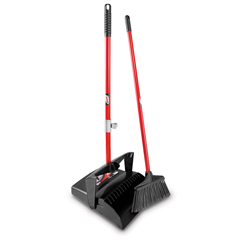 LIB919 - Libman Lobby Broom & Open Dust Pan Sets