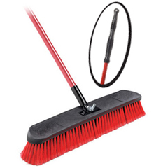 24 Inch High Power&reg; Indoor/Outdoor Push Brooms
