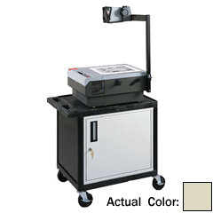 LUXLE26C-P - LuxorEndura Video Equipment Table with Cabinet