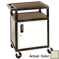 LUXLE34C-P - Luxor Endura Video Equipment Table with Cabinet