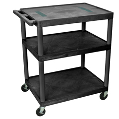 LUXLP40 - Luxor40 Plastic Shelf Cart & Stand