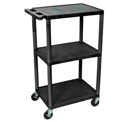 LUXLE42-B - LuxorEndura Video Equipment Table