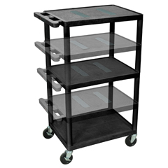 LUXLEDUO-B - LuxorMulti-Height Endura Video Equipment Table