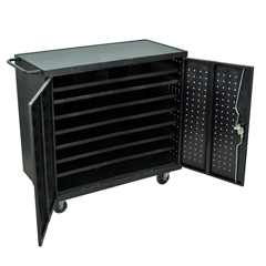 LUXLLTS24 - LuxorLaptop Storage Cart