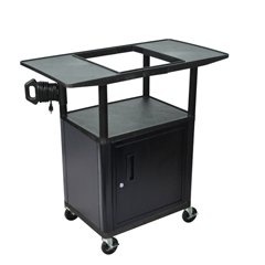 LUXOHT40C-B - LuxorEndura Overhead Projector Table with Cabinet