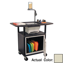 LUXOHT40C-P - LuxorEndura Overhead Projector Table with Cabinet