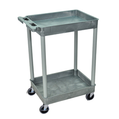 LUXSTC11-G - LuxorTwo-Shelf Tub Cart