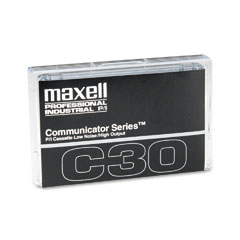 Maxell® Dictation and Audio Cassettes