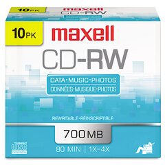 Buy CD-RW Rewritable Discs